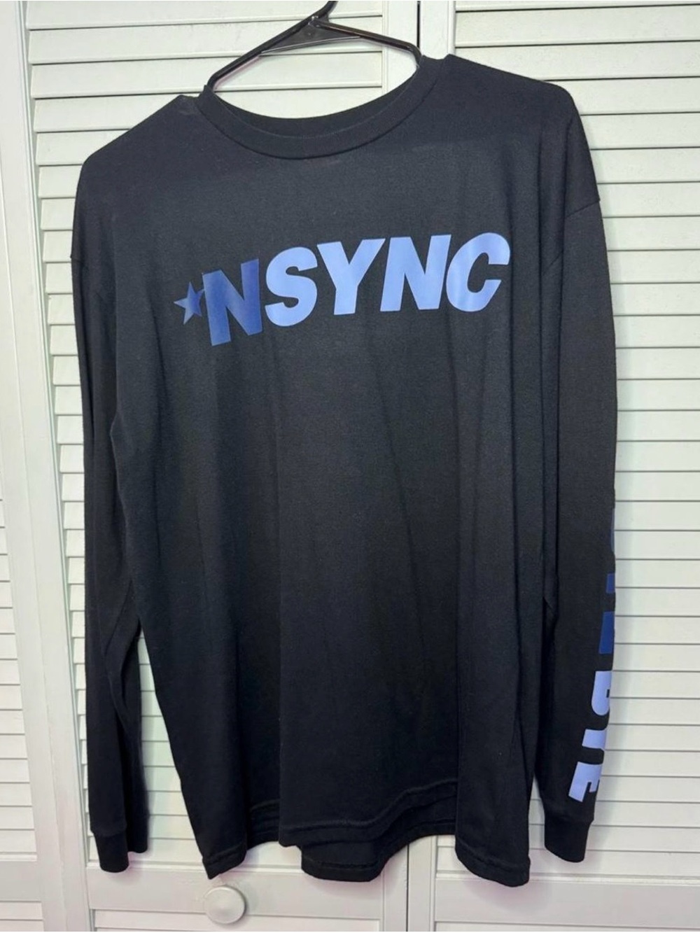 NSYNC Black Long-Sleeve Shirt